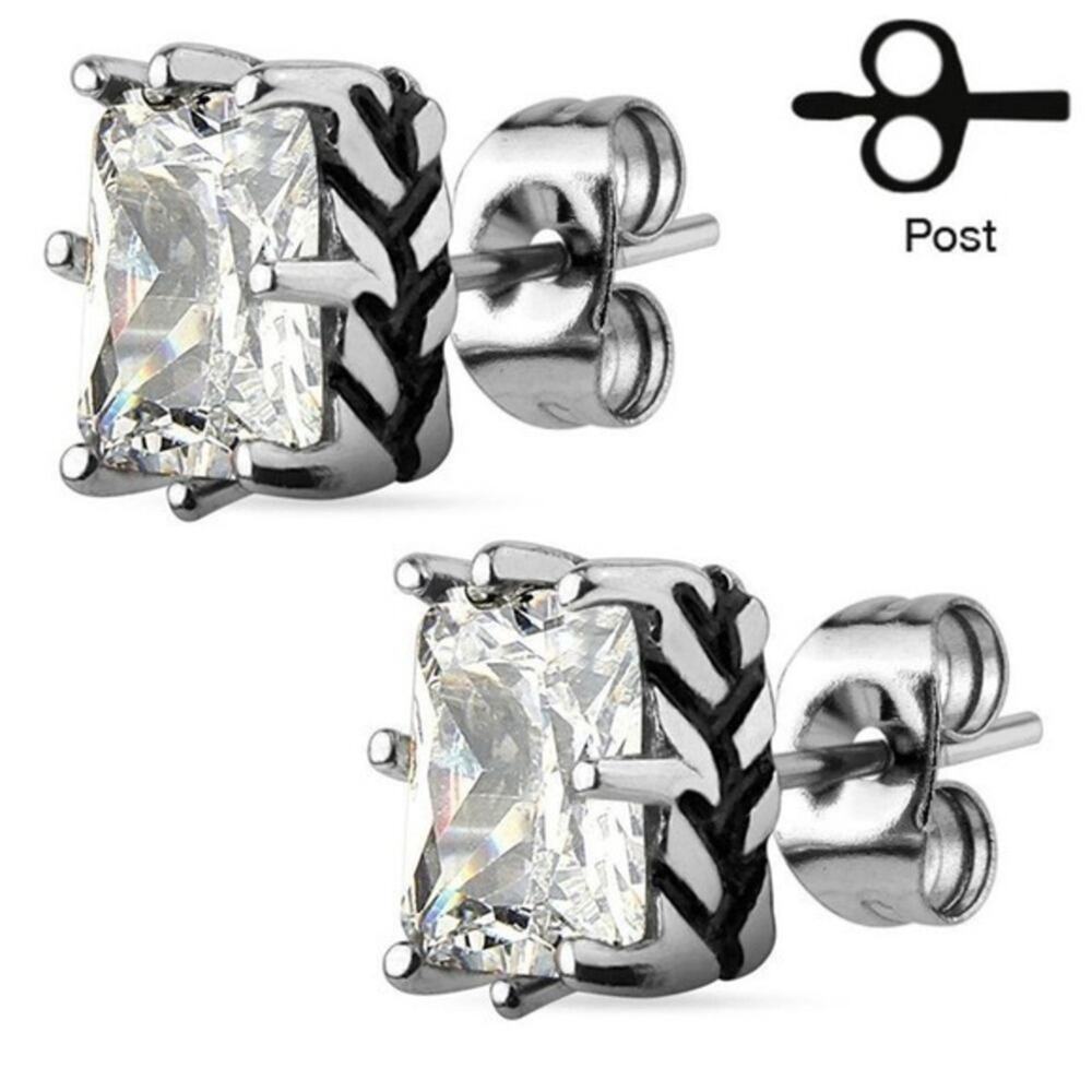 New‎ stainless steel medieval earrings